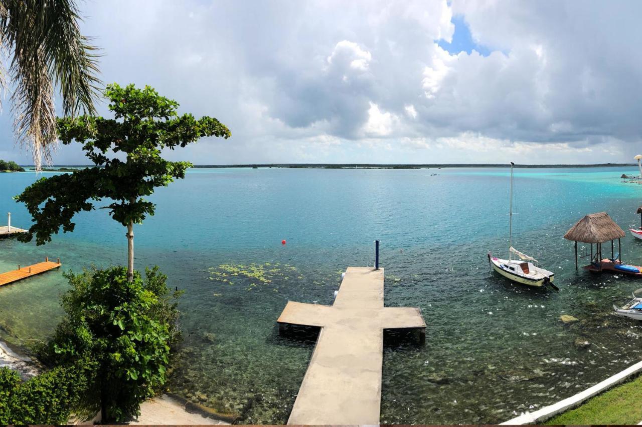 Casa Sol Y Luna Bacalar Panzió Kültér fotó