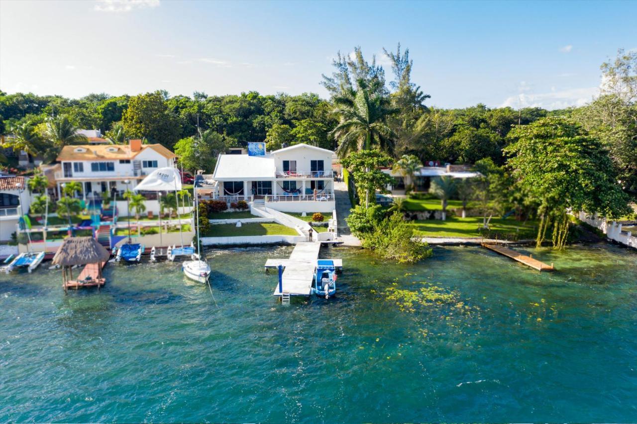 Casa Sol Y Luna Bacalar Panzió Kültér fotó