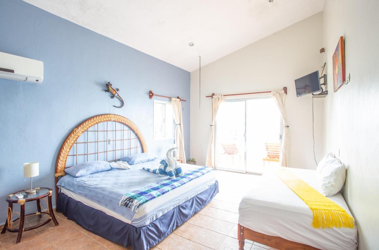 Casa Sol Y Luna Bacalar Panzió Kültér fotó