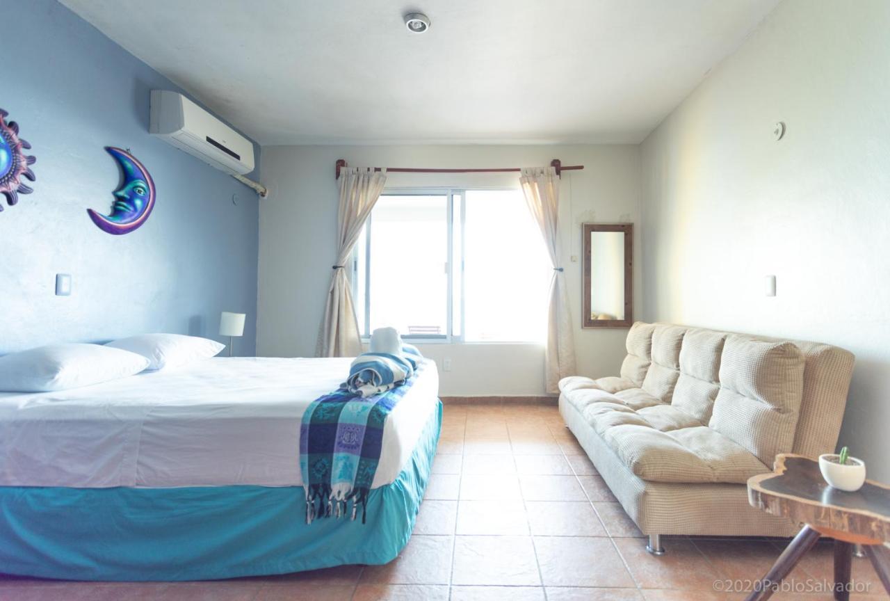 Casa Sol Y Luna Bacalar Panzió Kültér fotó