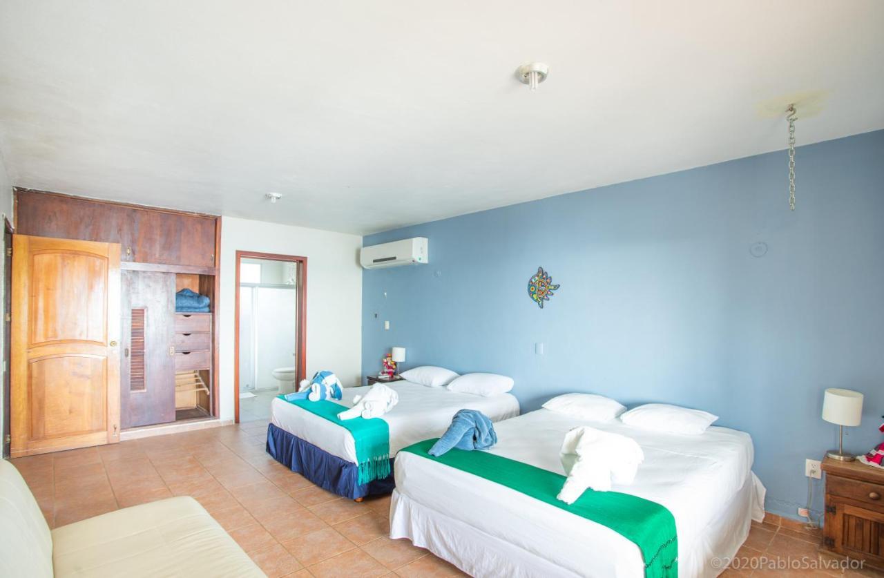 Casa Sol Y Luna Bacalar Panzió Kültér fotó