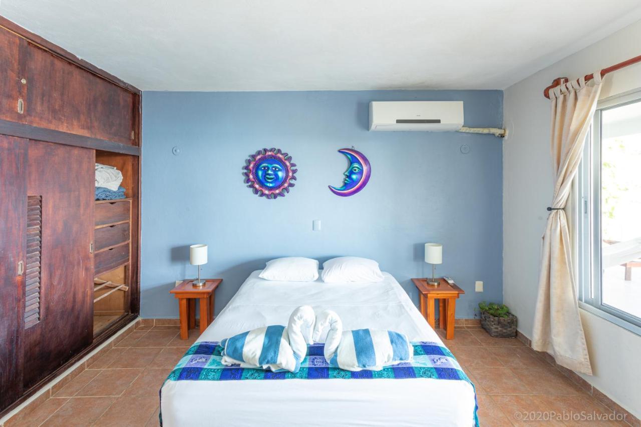 Casa Sol Y Luna Bacalar Panzió Kültér fotó