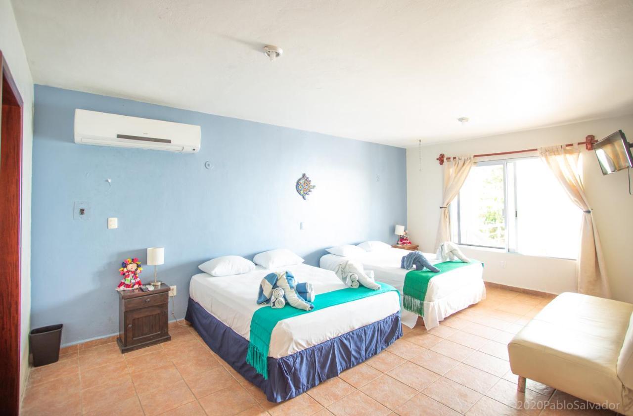 Casa Sol Y Luna Bacalar Panzió Kültér fotó