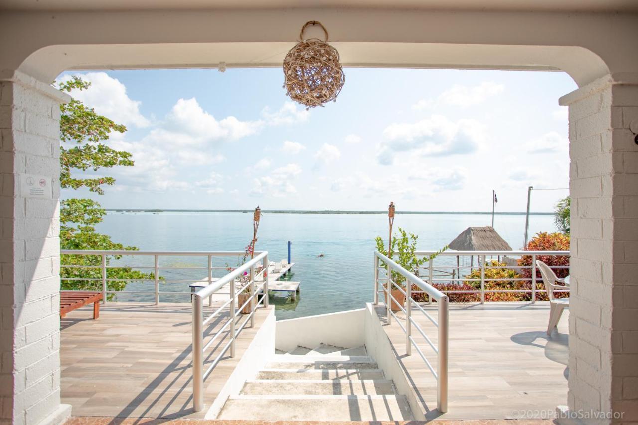Casa Sol Y Luna Bacalar Panzió Kültér fotó