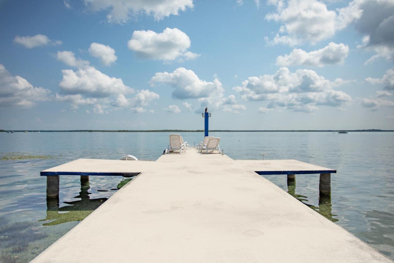 Casa Sol Y Luna Bacalar Panzió Kültér fotó